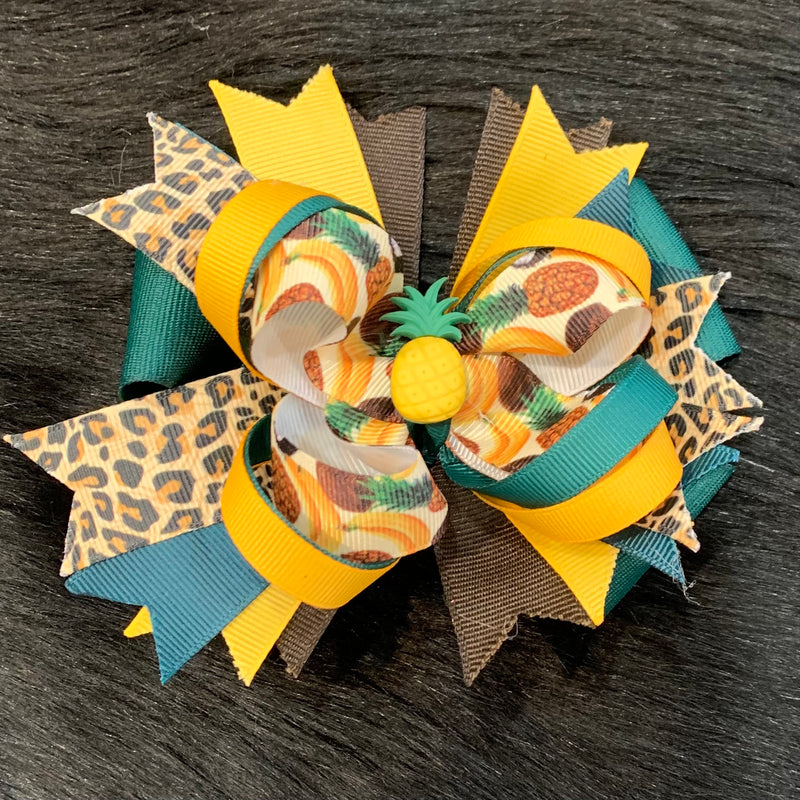 Pineapple Layered Bow